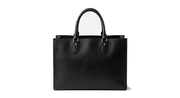 Vela Atelier Structured leather tote bag