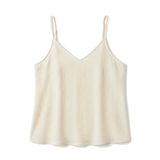 Vela Atelier Crinkle cotton camisole blouse