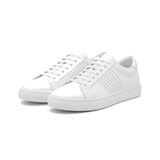 Maison Vire Perforated leather low-top sneakers